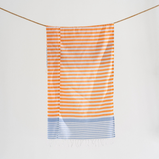 Strandhandduk Trio orange | strandlakan & resehandduk